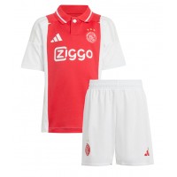 Ajax Brian Brobbey #9 Hjemmedraktsett Barn 2024-25 Kortermet (+ Korte bukser)